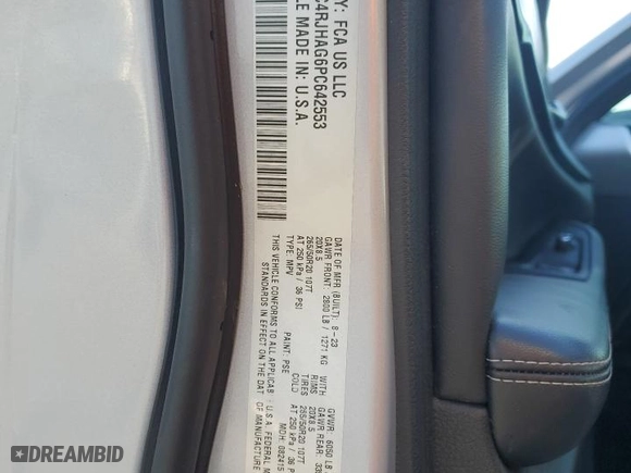 2023 Jeep Grand Cherokee Altitude with VIN 1C4RJHAG6PC642553, listed as a Copart auction lot 42200265 with 12,634 mi miles and Salvage Title. Bid and sale history available at carsss.com. Image 15.