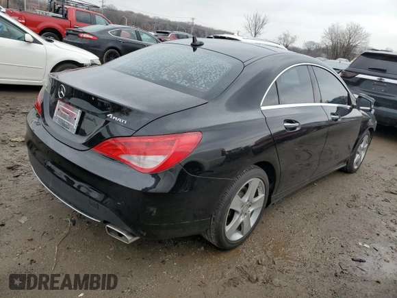 2016 Mercedes-Benz CLA 250 with VIN WDDSJ4GB8GN338513, listed as a Copart auction lot 44028464 with 80,627 mi miles and . Bid and sale history available at DreamBid. Image 3.