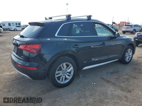 2020 Audi Q5 Premium with VIN WA1ANAFY8L2034800, listed as a Copart auction lot 56283985 with 121,952 mi miles and Salvage title. Bid and sale history available at DreamBid. Image 3.