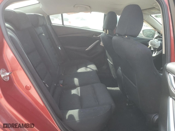 2016 Mazda Mazda6 i Sport with VIN JM1GJ1U58G1460244, listed as a Copart auction lot 48941155 with 68,168 mi miles and Salvage Title. Bid and sale history available at carsss.com. Image 10.