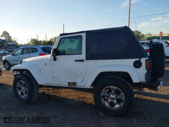2018 Jeep Wrangler Sahara with VIN 1C4AJWBG2JL821132, listed as a IAAI auction lot 42523688 with 86,244 mi miles and . Bid and sale history available at DreamBid. Image 14.