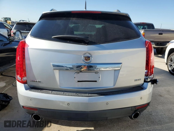 2012 Cadillac SRX Luxury Collection with VIN 3GYFNAE33CS625827, listed as a Copart auction lot 49527084 with 0 mi miles and Salvage Title. Bid and sale history available at carsss.com. Image 6.