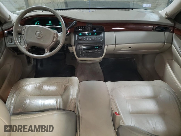 2003 Cadillac DeVille with VIN 1G6KD54Y43U124198, listed as a Copart auction lot 44515215 with 116,006 mi miles and Salvage Title. Bid and sale history available at carsss.com. Image 8.