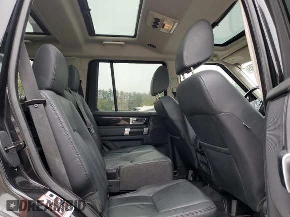 2016 Land Rover LR4 HSE Lux with VIN SALAK2V64GA818707, listed as a Copart auction lot 55533595 with 168,908 mi miles and Clean Title. Bid and sale history available at DreamBid. Image 11.