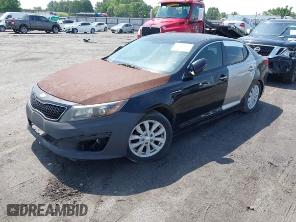 2015 Kia Optima EX z VIN 5XXGN4A79FG373483, wystawiony jako IAAI lot #42514913 z przebiegiem 246 487 mil mil oraz . Historia ofert i sprzedaży dostępna na DreamBid. Obrazek 2.