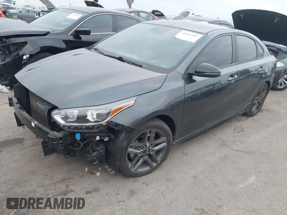 2021 Kia Forte GT-Line z VIN 3KPF34AD9ME316424, wystawiony jako IAAI lot #41467687 z przebiegiem 86 059 mil mil oraz . Historia ofert i sprzedaży dostępna na DreamBid. Obrazek 2.