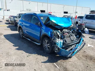 2016 Toyota RAV4 LE with VIN JTMBFREV8GD197535, listed as a IAAI auction lot 41866506 with 81,416 mi miles. Bid and sale history available at carsss.com. Image 1.