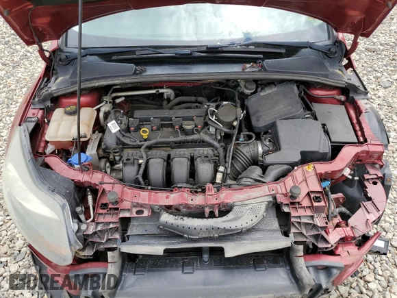 2014 Ford Focus Titanium with VIN 1FADP3J20EL352909, listed as a Copart auction lot 58501085 with 174,388 mi miles and Salvage title. Bid and sale history available at DreamBid. Image 11.