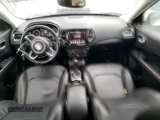 2021 Jeep Compass Limited with VIN 3C4NJCCB9MT573537, listed as a Copart auction lot 87283074 with 58,802 mi miles and Salvage Title. Bid and sale history available at carsss.com. Image 8.