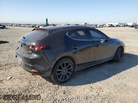 2020 Mazda 3 Premium Package with VIN JM1BPANM3L1162662, listed as a Copart auction lot 50059785 with 93,271 mi miles and Salvage Title. Bid and sale history available at carsss.com. Image 3.