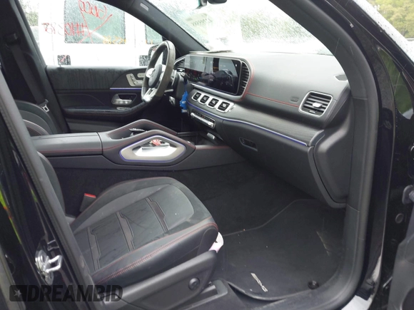 2021 Mercedes-Benz GLE 53 AMG with VIN 4JGFB6BBXMA531465, listed as a IAAI auction lot 42295588 with 46,509 mi miles and . Bid and sale history available at DreamBid. Image 5.