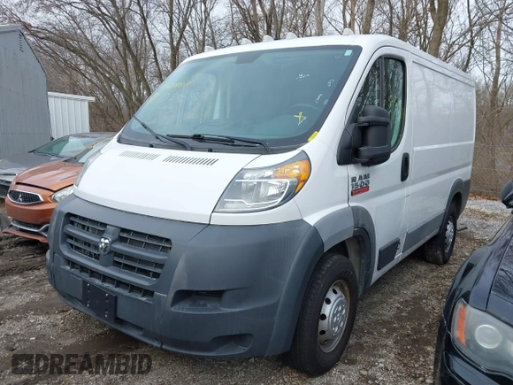 2016 Ram ProMaster Cargo with VIN 3C6TRVNG4GE100150, listed as a IAAI auction lot 41520007 with 105,799 mi miles and . Bid and sale history available at DreamBid. Image 18.