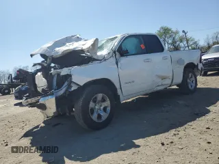 2022 Ram 1500 Big Horn with VIN 1C6RREBT5NN218342, listed as a Copart auction lot 53553515 with Not provided miles and Salvage title. Bid and sale history available at DreamBid. Image 1.
