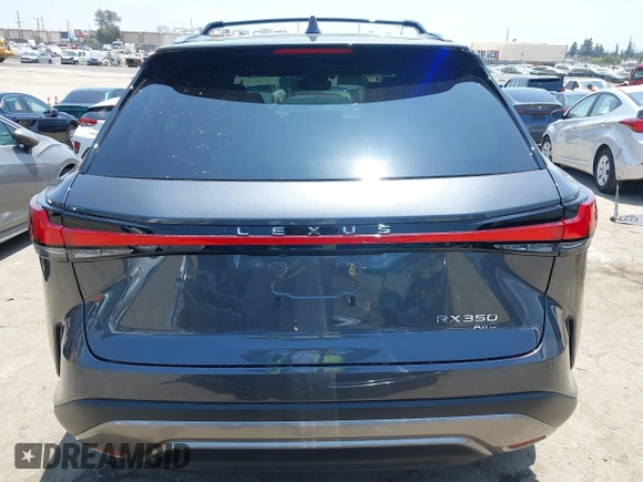 2024 Lexus RX 350 with VIN 2T2BAMCA3RC074903, listed as a IAAI auction lot 42390715 with 4,381 mi miles and . Bid and sale history available at DreamBid. Image 16.