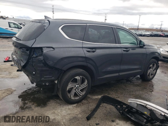 2023 Hyundai Santa Fe SE with VIN 5NMS14AJ2PH628852, listed as a Copart auction lot 49631325 with 14,804 mi miles and Salvage title. Bid and sale history available at DreamBid. Image 3.