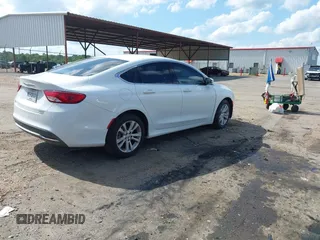 2016 Chrysler 200 Limited with VIN 1C3CCCAB2GN145709, listed as a IAAI auction lot 42215282 with 146,533 mi miles and . Bid and sale history available at DreamBid. Image 4.