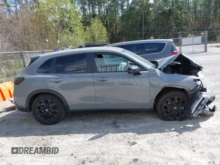 2024 Honda HR-V Sport with VIN 3CZRZ1H51RM733097, listed as a IAAI auction lot 41792599 with 22,939 mi miles. Bid and sale history available at carsss.com. Image 14.