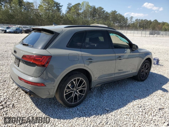 2022 Audi SQ5 Prestige z VIN WA1C4AFY5N2098713, wystawiony jako Copart lot #50542855 z przebiegiem 50 571 mil mil oraz Szkoda całkowita • Salvage title. Historia ofert i sprzedaży dostępna na DreamBid. Obrazek 3.
