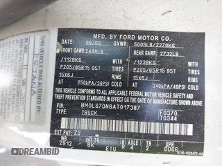 2010 Ford Transit Connect XLT с VIN NM0LS7DN8AT017387, выставлен на аукционе IAAI как лот 42756957 с пробегом Не указан миль и . История ставок и продаж доступна на DreamBid. Изображение 9.