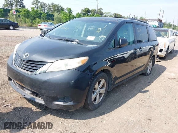 2011 Toyota Sienna LE AAS with VIN 5TDKK3DC1BS107728, listed as a IAAI auction lot 42454579 with Not provided miles and . Bid and sale history available at DreamBid. Image 2.