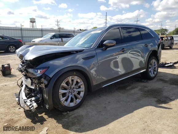 2024 Mazda CX-90 3.3 Turbo Premium with VIN JM3KKDHD6R1178334, listed as a Copart auction lot 73065814 with 3,484 mi miles and Salvage Title. Bid and sale history available at carsss.com. Image 1.