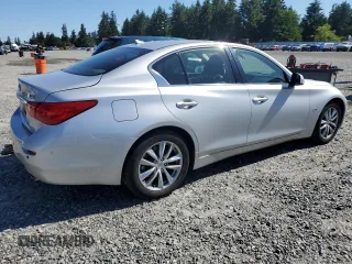 2017 Infiniti Q50 Signature Edition z VIN JN1EV7AR2HM836901, wystawiony jako Copart lot #58598685 z przebiegiem 133 310 mil mil oraz Szkoda całkowita • Salvage title. Historia ofert i sprzedaży dostępna na DreamBid. Obrazek 3.