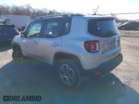 2017 Jeep Renegade Limited с VIN ZACCJBDB7HPE87317, выставлен на аукционе IAAI как лот 41853098 с пробегом 88 638 миль миль и . История ставок и продаж доступна на DreamBid. Изображение 3.