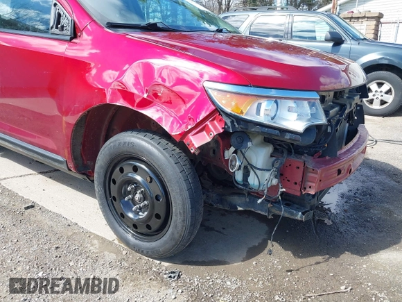 2013 Ford Edge SEL with VIN 2FMDK4JC7DBA97290, listed as a IAAI auction lot 41972863 with 159,058 mi miles. Bid and sale history available at carsss.com. Image 6.
