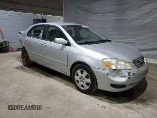 2006 Toyota Corolla CE with VIN 2T1BR32E66C593824, listed as a Copart auction lot 52075575 with 169,540 mi miles and Salvage Title. Bid and sale history available at DreamBid. Image 4.