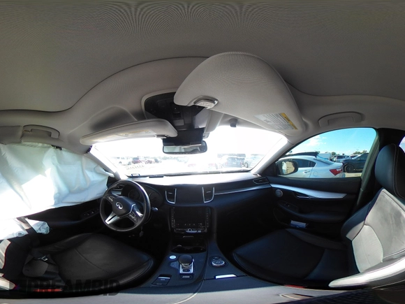 2020 Infiniti QX50 Luxe with VIN 3PCAJ5M15LF120478, listed as a IAAI auction lot 42212236 with 85,851 mi miles and . Bid and sale history available at DreamBid. Image 18.