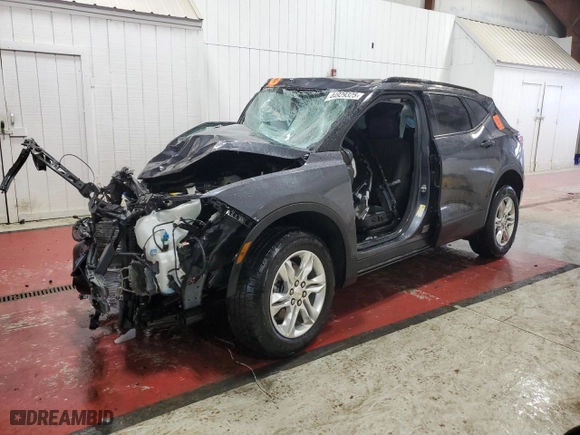 2021 Chevrolet Blazer LT with VIN 3GNKBHRS4MS550359, listed as a Copart auction lot 44929325 with 0 mi miles and Non Repairable. Bid and sale history available at carsss.com. Image 1.
