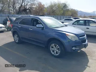 2013 Chevrolet Equinox LTZ with VIN 2GNALFEK1D6146484, listed as a IAAI auction lot 41981883 with 201,394 mi miles. Bid and sale history available at carsss.com. Image 1.