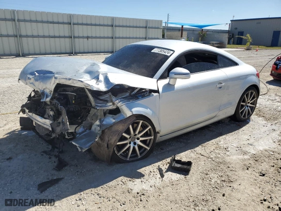 2008 Audi TT 3.2L with VIN TRUDD38J181039129, listed as a Copart auction lot 77385424 with 0 mi miles and Salvage Title. Bid and sale history available at carsss.com. Image 1.