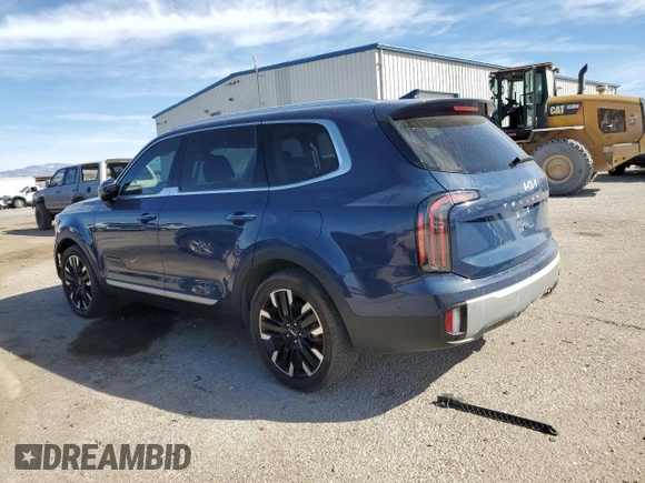 2023 Kia Telluride SX Prestige X-Line z VIN 5XYP5DGC6PG389755, wystawiony jako Copart lot #46071655 z przebiegiem 28 190 mil mil oraz Szkoda całkowita • Salvage title. Historia ofert i sprzedaży dostępna na DreamBid. Obrazek 2.