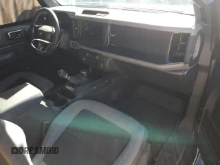 2022 Ford Bronco with VIN 1FMDE5AH5NLB19801, listed as a Copart auction lot 50160135 with 7,759 mi miles and Salvage Title. Bid and sale history available at carsss.com. Image 8.