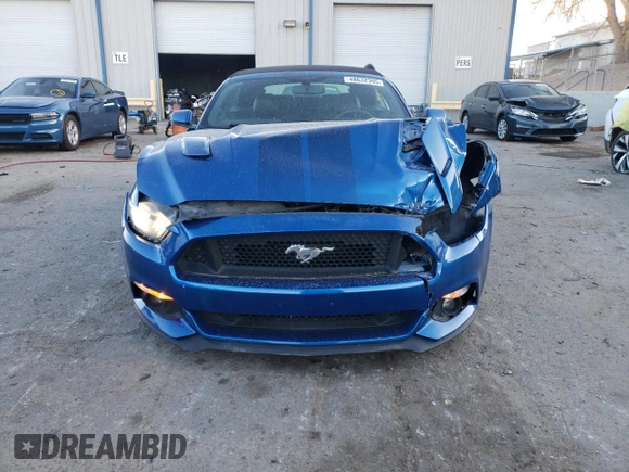 2017 Ford Mustang GT Premium with VIN 1FATP8FF4H5252731, listed as a Copart auction lot 48632395 with 43,951 mi miles and Salvage Title. Bid and sale history available at carsss.com. Image 5.
