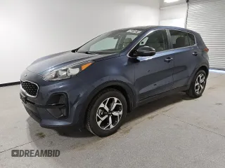 2021 Kia Sportage LX with VIN KNDPM3AC1M7846986, listed as a Copart auction lot 84518574 with 99,812 mi miles and Salvage Title. Bid and sale history available at DreamBid. Image 1.