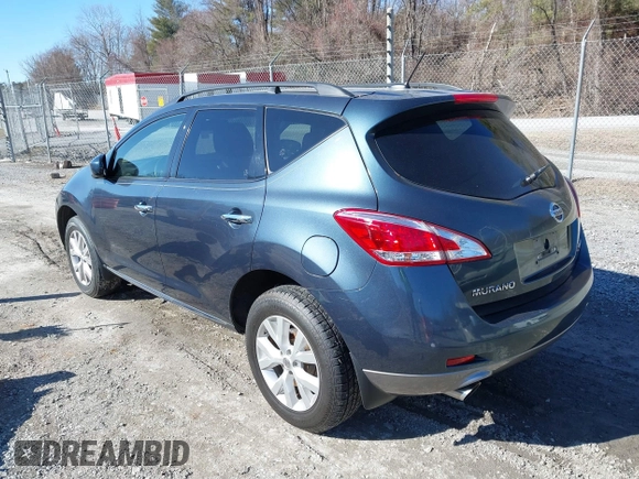 2014 Nissan Murano S with VIN JN8AZ1MWXEW520200, listed as a IAAI auction lot 41362606 with 130,380 mi miles and . Bid and sale history available at DreamBid. Image 3.