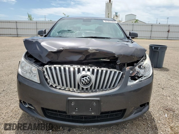 2012 Buick LaCrosse Premium 1 with VIN 1G4GD5E33CF377549, listed as a Copart auction lot 61351265 with 52,248 mi miles and Salvage title. Bid and sale history available at DreamBid. Image 5.