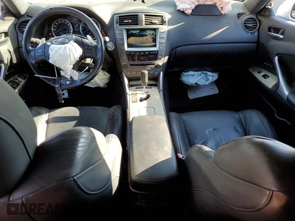 2008 Lexus IS F with VIN JTHBP262985002271, listed as a Copart auction lot 70432674 with 140,847 mi miles and Salvage title. Bid and sale history available at DreamBid. Image 8.