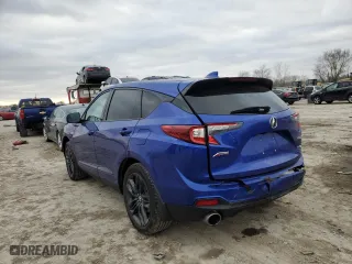 2023 Acura RDX w/A-Spec Package with VIN 5J8TC2H69PL015826, listed as a Copart auction lot 83364174 with 16,803 mi miles and Salvage Title. Bid and sale history available at carsss.com. Image 2.