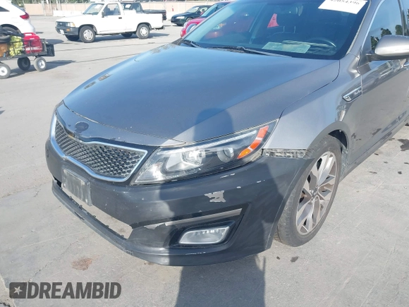 2015 Kia Optima SXL Turbo with VIN 5XXGR4A64FG458369, listed as a IAAI auction lot 42054396 with 143,750 mi miles and . Bid and sale history available at DreamBid. Image 6.