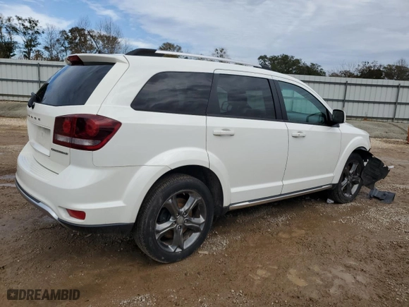 2015 Dodge Journey Crossroad with VIN 3C4PDCGB2FT664517, listed as a Copart auction lot 89123525 with 85,593 mi miles and Salvage Title. Bid and sale history available at carsss.com. Image 3.