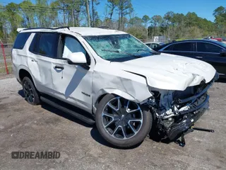 2024 Chevrolet Tahoe RST with VIN 1GNSCRKD3RR393593, listed as a IAAI auction lot 41796174 with 9,103 mi miles and . Bid and sale history available at DreamBid. Image 1.