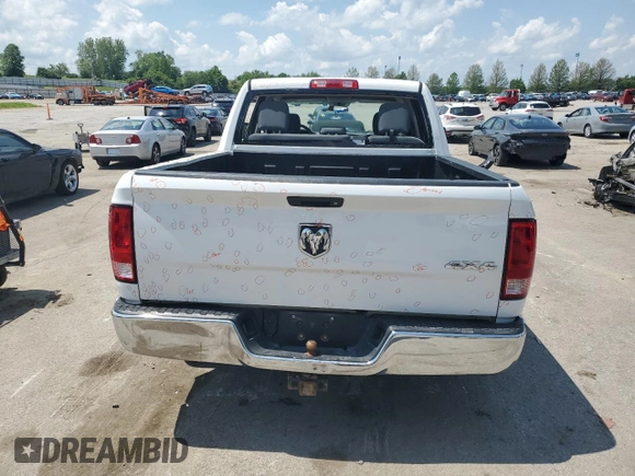 2016 Ram 1500 Express with VIN 3C6RR7KT0GG383139, listed as a Copart auction lot 56550145 with 175,628 mi miles and Salvage title. Bid and sale history available at DreamBid. Image 6.