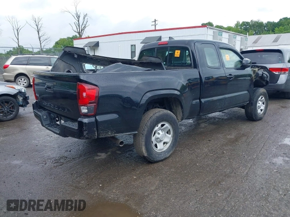 2018 Toyota Tacoma SR with VIN 5TFSX5EN1JX062523, listed as a IAAI auction lot 42334816 with 56,994 mi miles and . Bid and sale history available at DreamBid. Image 4.