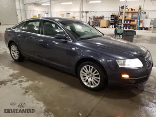 2006 Audi A6 3.2L with VIN WAUDH74FX6N104618, listed as a Copart auction lot 50978425 with 204,849 mi miles and Salvage Title. Bid and sale history available at carsss.com. Image 4.