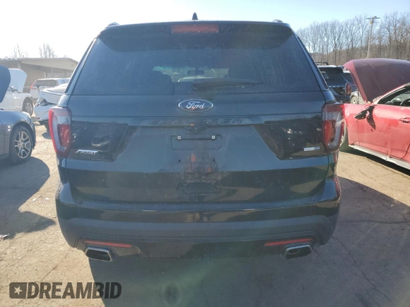 2016 Ford Explorer Sport with VIN 1FM5K8GT8GGD19481, listed as a Copart auction lot 42533825 with 93,552 mi miles and Non Repairable. Bid and sale history available at DreamBid. Image 6.