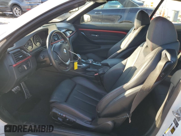 2015 BMW 4 Series 428i with VIN WBA3V7C54FP772674, listed as a Copart auction lot 88060515 with 95,980 mi miles and Salvage Title. Bid and sale history available at carsss.com. Image 7.