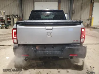 2021 Honda Ridgeline Sport with VIN 5FPYK3F19MB014833, listed as a Copart auction lot 47961835 with 24,388 mi miles and Salvage Title. Bid and sale history available at carsss.com. Image 6.